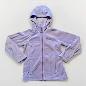 Girls 4-20 Columbia Benton Springs II Hoodie Lavender Lilac Fleece Winterwear